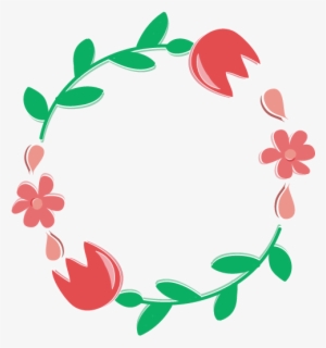 {rose Dark Floral Wreath} - Clipart Bunga #577581