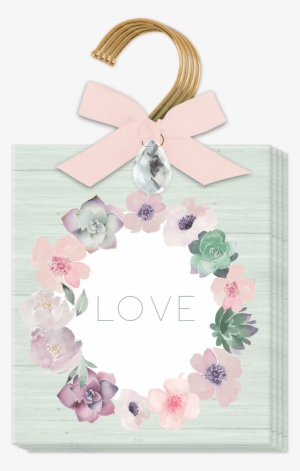 Floral Wreath Hook Fragrance Sachets - Rose #577632