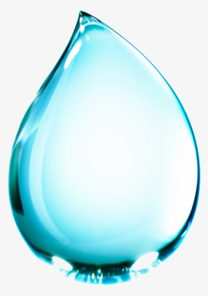 This Graphics Is Blue Water Drop Cartoon Transparent - Gota De Agua Hd #577846