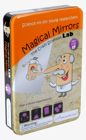 Purple Cow Crazy Scientist Lab Magical Mirrors #577876
