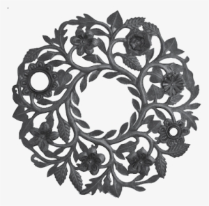 Lid Floral Wreath Metal Art - It's Cactus - Metal Art Haiti Haitian Metal Wall Art #577979 Lid Floral Wreath Metal Art - It's Cactus - Metal Art Haiti Haitian Metal Wall Art #577979