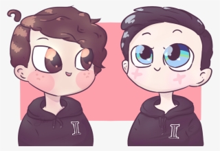Behold, My First Dan And Phil Fanart - Digital Art #578137