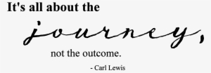 It's All About The Journey" Word-art Freebie - Whatever The Outcome #578411