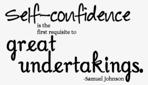 How To Tips - Self Confidence Is The First Requisite To Great Undertakings #578480