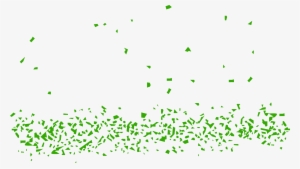 Green Confetti Png #578875