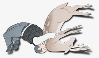 Image Of Kōchō-sensei Vs Deer - Deer #5701132