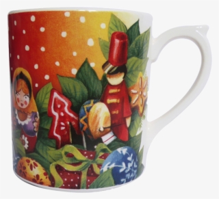 1 Mug - Gien China Assiette De Noel Collector Mug #5701261