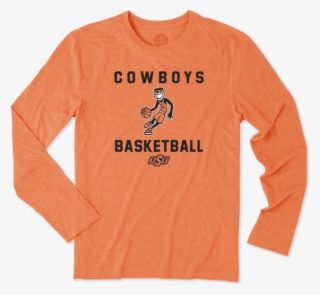 Men's Oklahoma State Cowboys Athlete Jake Long Sleeve - T-shirt #5701460