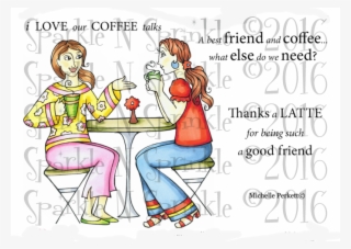 Coffee Talks Digital Stamp Set Digi Sparkle Sprinkle - Digital Stamp #5705196