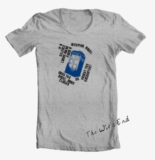 If A Silence Looks Away From A Weeping Angel Tee Shirt - Mos 6502 T Shirt #5705860