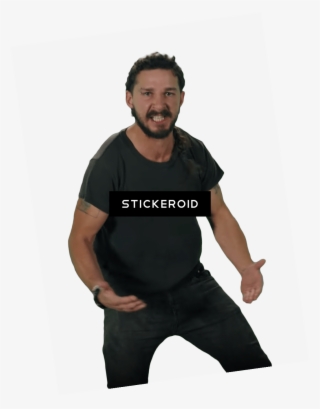 Shia Labeouf Angry - Pocket - Free Transparent Png Download - Pngkey