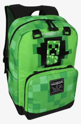 Minecraft Creepy Creeper Backpack #5706736