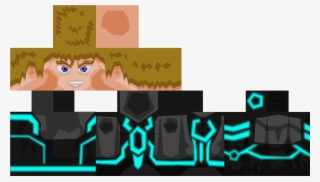 Minecraft Skins Png Files Png Freeuse Stock - Minecraft Pe Tron Skin #5706906