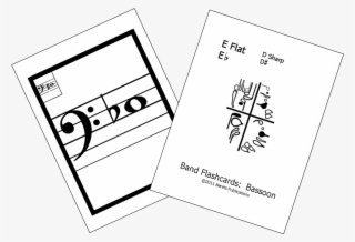 Berets Publications Band Flashcards For Bassoon - Note Name Flashcards Clarinet #5707160