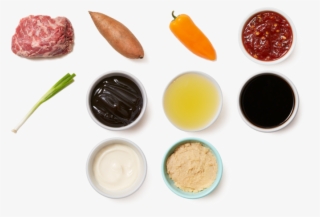 Seared Steaks & Spicy Peppers With Yuzu & Miso-dressed - Sweet Potato #5707358