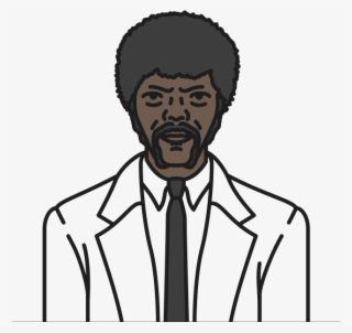 2 Jules Winnfield Pulp Fiction, - Cartoon #5707470