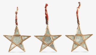 Nkuku Sumba Hanging Copper Stars Set Of - 3 Star Png #5708368
