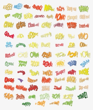 Batman Fight Scene Onomatopoeia Words In Alphabetical - Batman 1966 Clunk #5711017