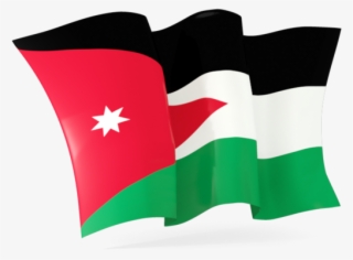 Jordania Clipart Transparent - Palestine Flag Waving Png #5713385