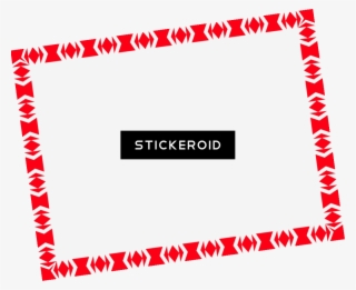 Red Border Frame Frames - Graphics #5713489