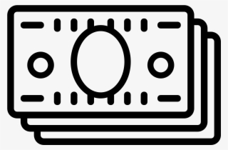 Money Is A Currency That Can Either Be Circular In - Cash On Hand Icon White #5713589