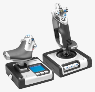 Learn More - Logitech G Saitek X52 Flight Control System #5714496