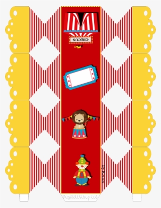 Caixa Bala Tema Circo #5714497