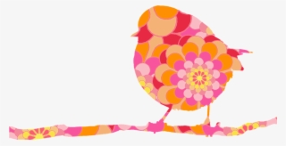 Bird, Robin, On Branch, Flower-power, Floral Design #5715586 Bird, Robin, On Branch, Flower-power, Floral Design #5715586