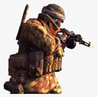 Terrorist Firing Evo Evolutionary - Call Of Duty Modern Warfare #5716601