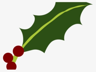 Holly Leaves And Berries Png #5718481