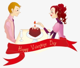 Valentines Day Romance Love Wallpaper Cartoon Couple - Desenhos Românticas De Casais #5719047