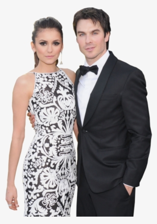 Fotos Em Png Damon Salvatore (ian Somerhalder) E Elena - Nina Dobrev #5719238