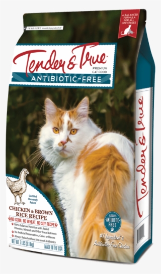 Tender & True Antibiotic-free Chicken And Brown Rice - Tender And True Cat Food #5720508