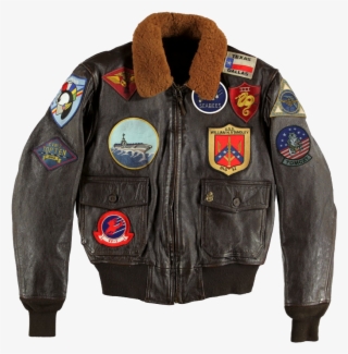 Original Top Gun Navy G-1 Goatskin Jacket, Bunker #5721339