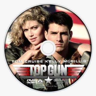 Top Gun Dvd Disc Image - Top Gun Dvd Label #5721591