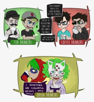 “tea Vs Coffee - Coffee Drinkers Vs Tea Drinker #5722077