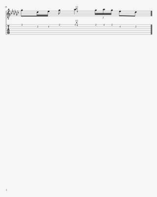 Redbone Sheet Music 2 Of 2 Pages - Tax #5723114