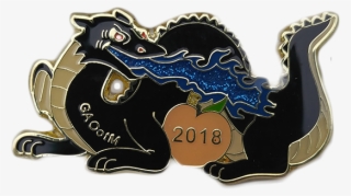 Black Classic Dragon - Belt Buckle #5723300