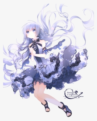 [♪]leafy's Free Signature Shop~ - - Anime Girl Dress Png #5724147