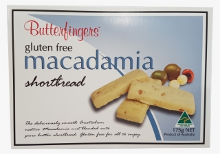 Butterfingers Gluten Free Shortbread Macadamia 175g #5724405