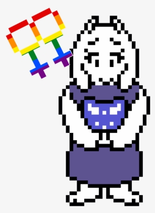 Toriel From Undertale, Is A Lesbian - Toriel Sprite #5724867