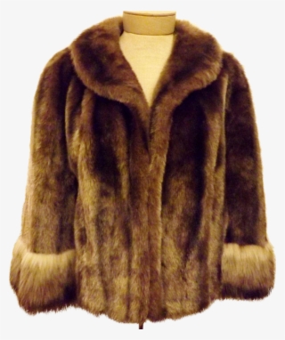 Vintage Faux Fox Fur Jacket Or Coat Regina Glenera - Fur Clothing #5725029