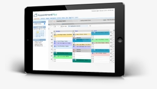 Tablet Showing Appointmentplus Interface - Stormsource, Llc #5725706