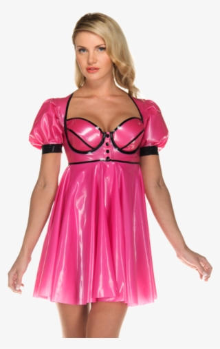 Latex Babydoll Dress #5726549