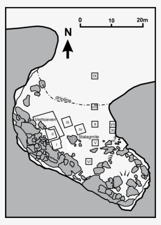 Horizontal Plan Of The Excavations Carried Out In Liang - Illustration #5726657