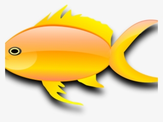 Gold Fish Clipart Yellow - Gold Fish Clip Art #5727125
