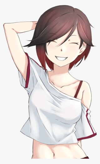 Ruby De Rwby, Este Pin Ya Estaba Pero Se La Ha Retirado - Anime Girl With Pixie Cut #5727458