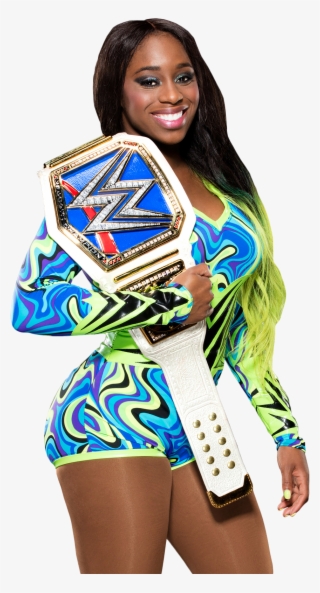 John Cena Wwe Championship Png - Wwe Naomi Smackdown Women's Champion Png #5727679