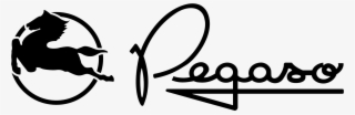 Pegaso Logo Hd Png Information Carlogos Org Black6ix - Pegaso #5727742