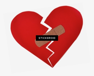 Broken Heart With Bandaid #5729310